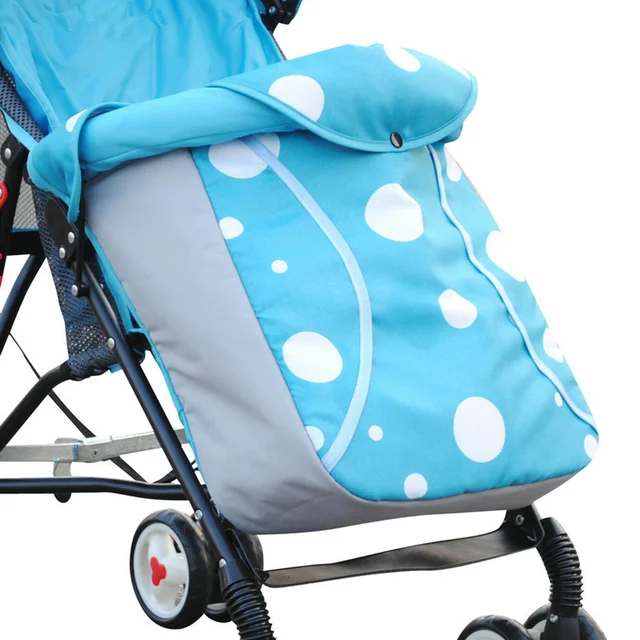 1 Piece Stroller Foot Cover Thickened Baby Cars Cover Quilted Trolley Accessories Winter Windproof Warm Baby Leg Protection Bags 2
