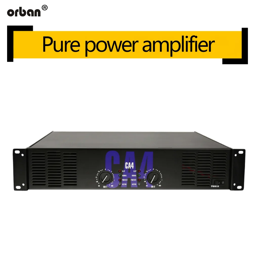 High-power professional power amplifier CA4 pure