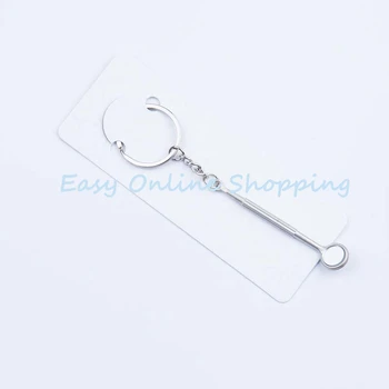 

1 Pcs Dental Keychain Personalized Keyring Lab Keychains Tooth Keyring Tool keyfob Dentist Keychain Clinic Gift