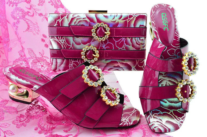 Talons Mariage Dernières Et Sandales Dames Avec Design Africaines Assorti Pour Ensemble Sac Italien Vert Chaussures Le wZpqZC
