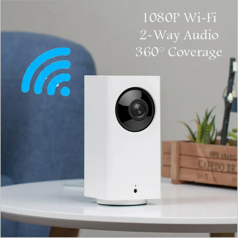

Cam Pan/Tilt 1080p WiFi Smart Home Security Camera Night Vision 2-way audio US