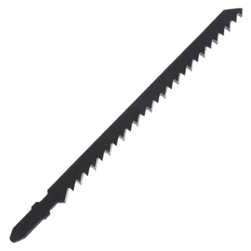 

5pcs T344D 150mm HCS Curved Wood Fast Cutting Jig Saw Blades Serration Durable