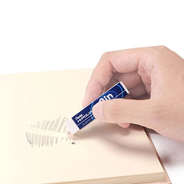 Pentel Ain Series Hi Polymer Plastic Pencil Eraser Less Abrasion And Pentel Ain Series Hi Polymer Plastic Pencil Eraser Less Abrasion And Dust Longer Use School