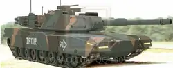 НАТО M1A1 майки самодельная бумажная модель игрушка Военная Униформа Танк бумага книги по искусству