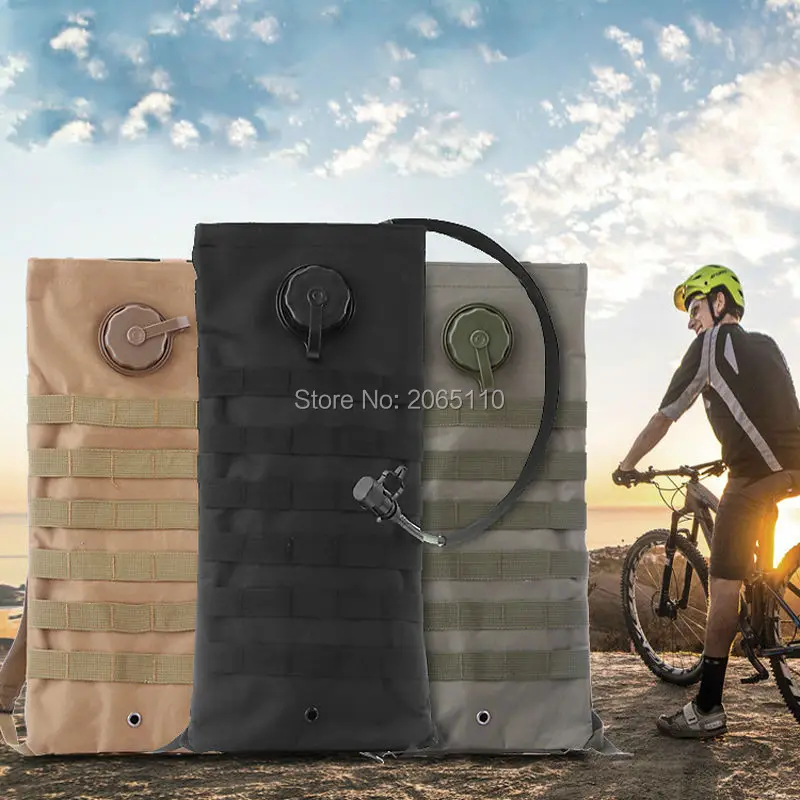 

2.5L Tactical Military MOLLE Hydration Packs outdoor Hiking Camping Hydration Backpack Bike Bicycle Camel Water Bladder bag