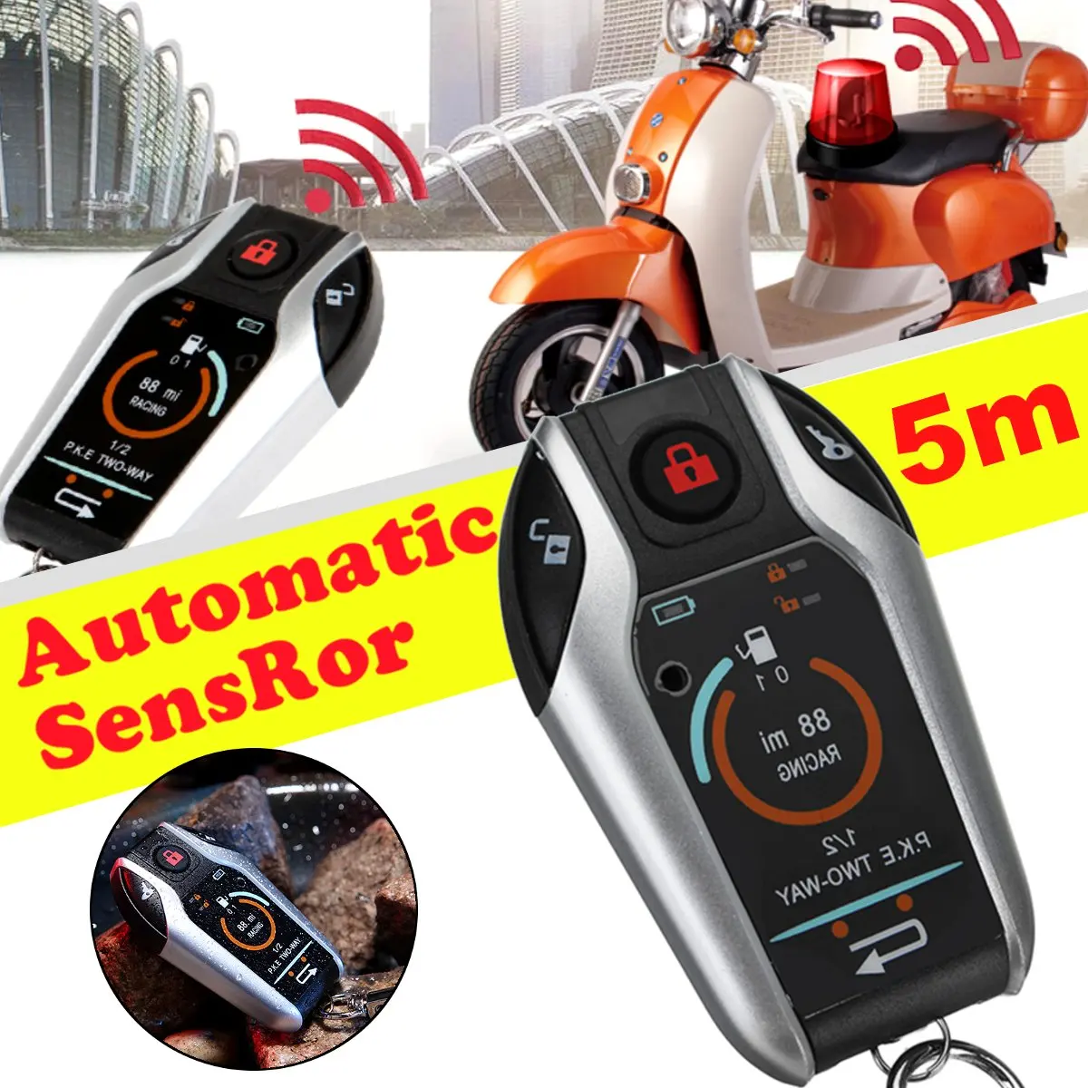 sensor bike lock