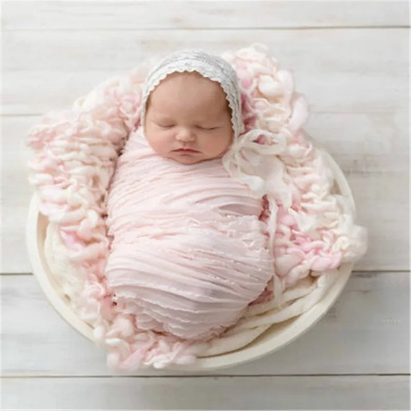 

Lace Baby Photography Props Newborn Photography Wraps Handmade Lace Scarf Baby Photo Props Accessories Infant Clothes Swaddling