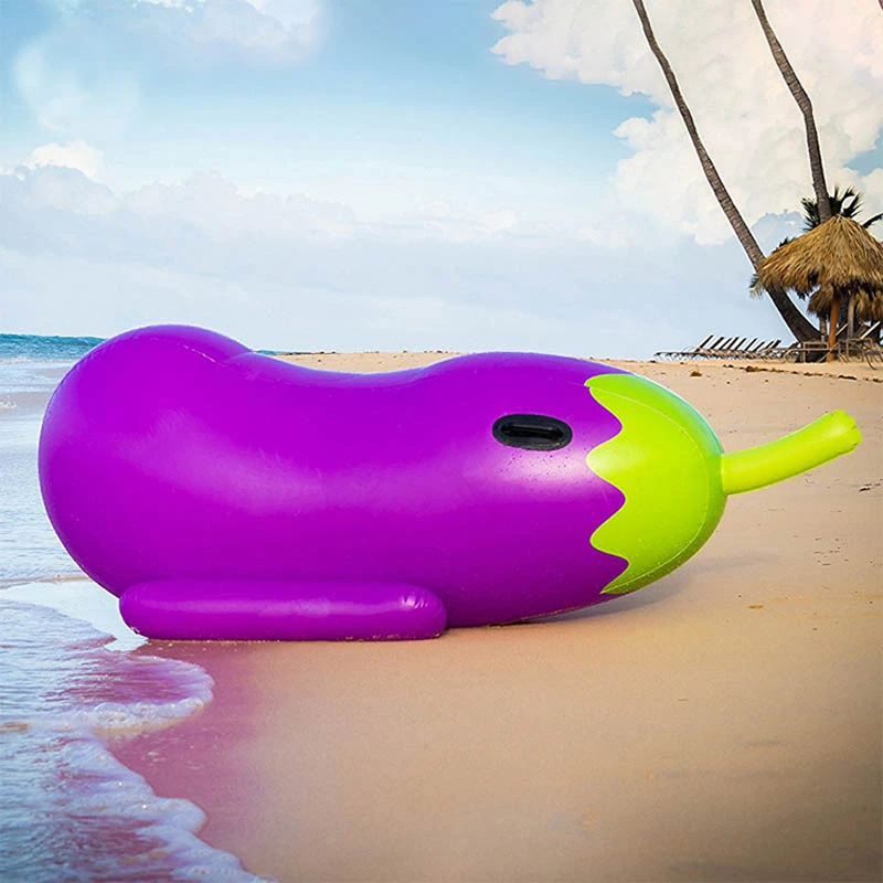 eggplant pool float