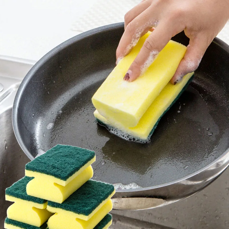 

Magic Sponge Cleaning Brushes Bowl Dish Washing Pad Kitchen Pot Pan Household Cleaning Tools Accessories