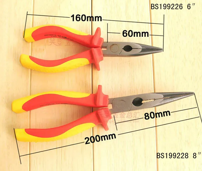 Цена BOSI vde длинный нос кусачки 6 ''/160 мм bs199226