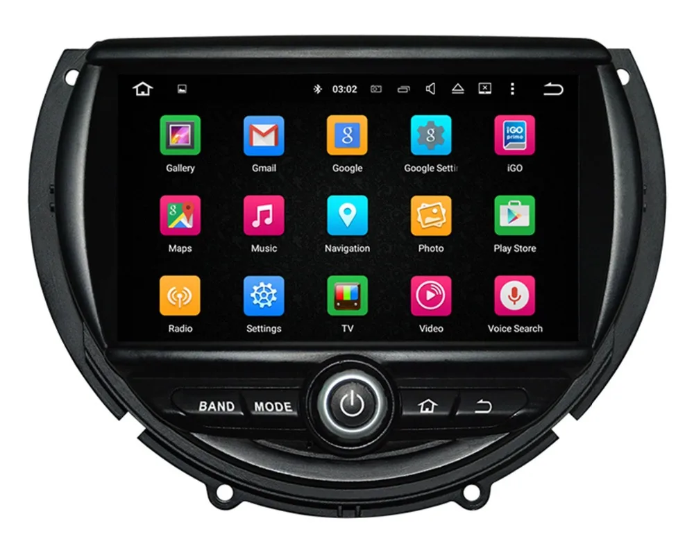 Flash Deal Android 8 Car GPS Navigation DVD player Headunit For Mini 2014+ screen head unit multimedia autostereo radio tape recorder IPS 5