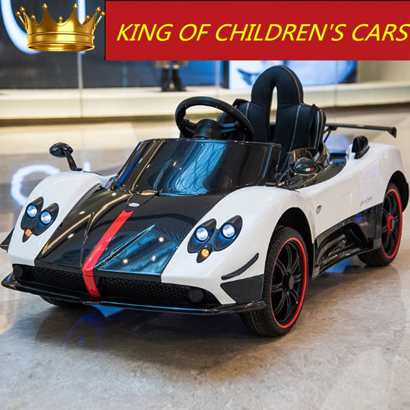 

New Children Electric Car Outdoor Toy Can Sit Ride on Four Wheels Baby Remote Control Super Car Monitor Touch Screen Music