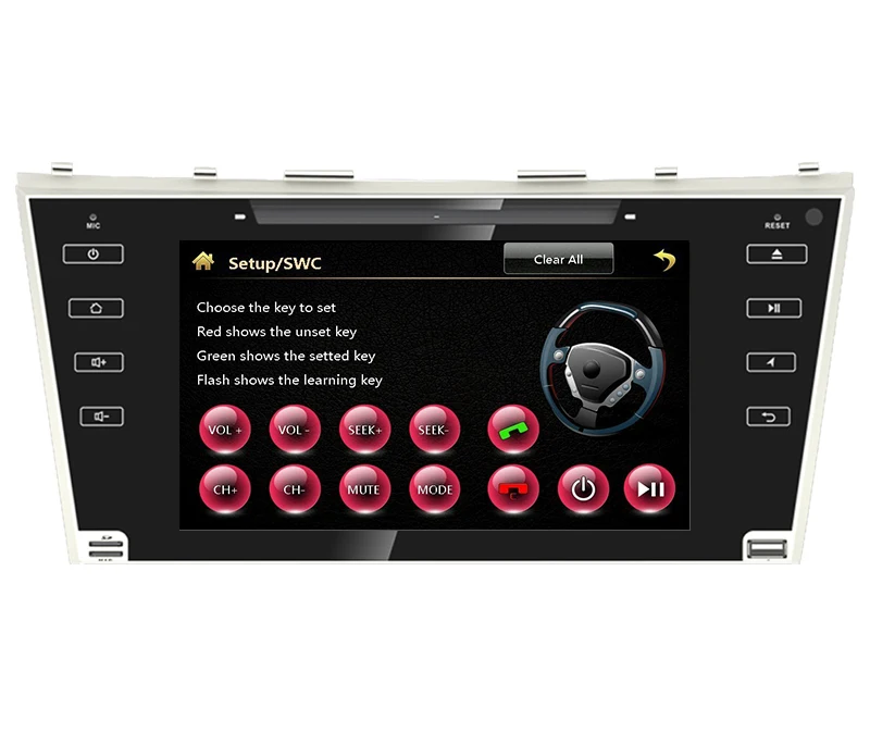 Perfect 8" Full touch screen Car DVD player with GPS BT/TV,audio Radio stereo,Car multimedia for TOYOTA CAMRY 2007 2008 2009 2010 2011 5