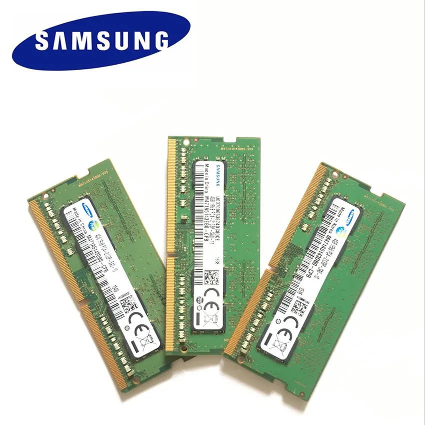 SAMSUNG DDR4 4G RAM 4GB PC4 2133 2400 Memoria DRAM Stick для ноутбука 100% оригинал|Оперативная память| |