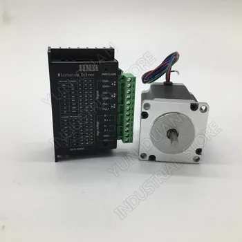 

Free Shipping Stepper Motor Driver Kit Nema23 57*76mm 3A 1.8Nm 260Oz-in 8mm Shaft 2ph 4 Wires High Torque Cheap Cost-effective