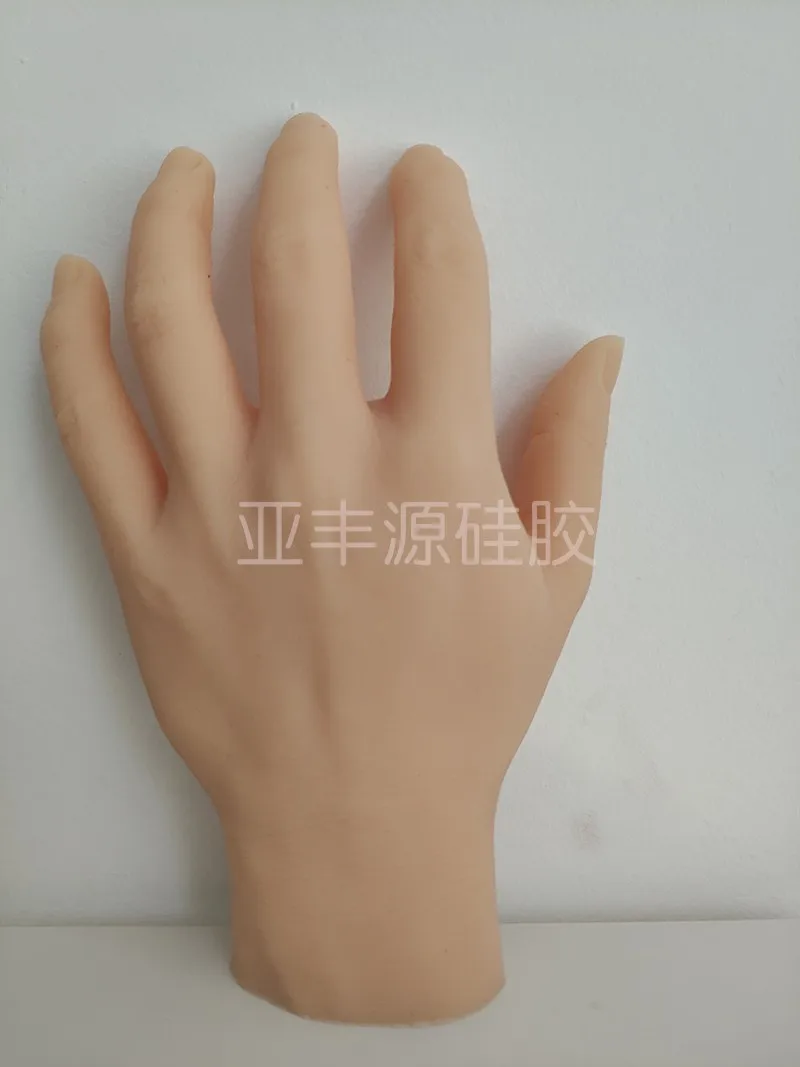 

Simulation Hand Silicone hand/Palm model Tattoo/acupuncture Practice teaching Silicone Hand mold left/right
