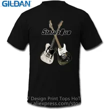 Fashion T Shirts Crew Neck Status Quo Band Album On The Level District Comfort Soft Short Sleeve Shirt For Men status quo status quo thirsty work