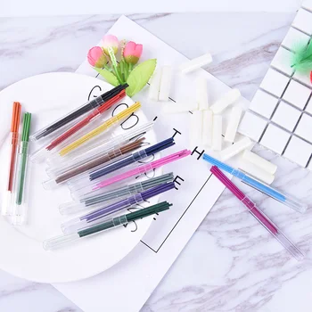 

New 1 Box(6Pcs) 2.0mm Automatic Pencil Drafting Writing Painting Mechanical Pencils Colors refills coloed set for coloring book