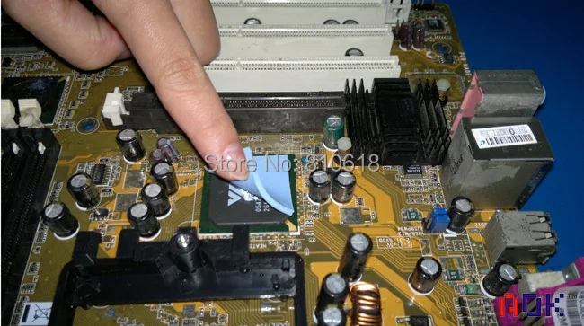 Новый GPU CPU теплоотвод охлаждающий Проводящий силиконовый коврик 100 мм * 1