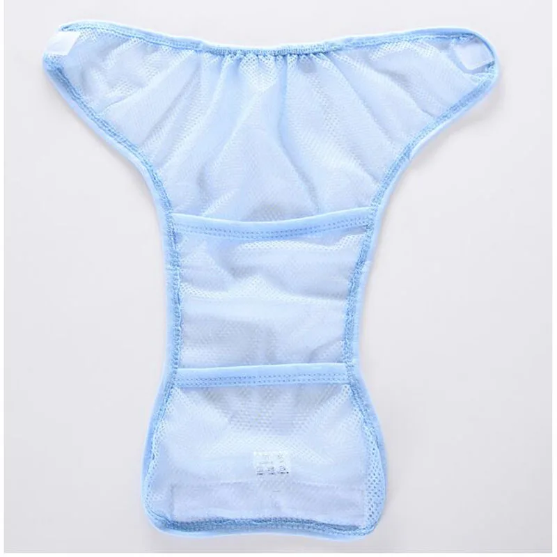 Baby Summer Breathable Mesh Pants Infant Reusable Nappies Cloth Diaper Newborn Washable Training pant (11)