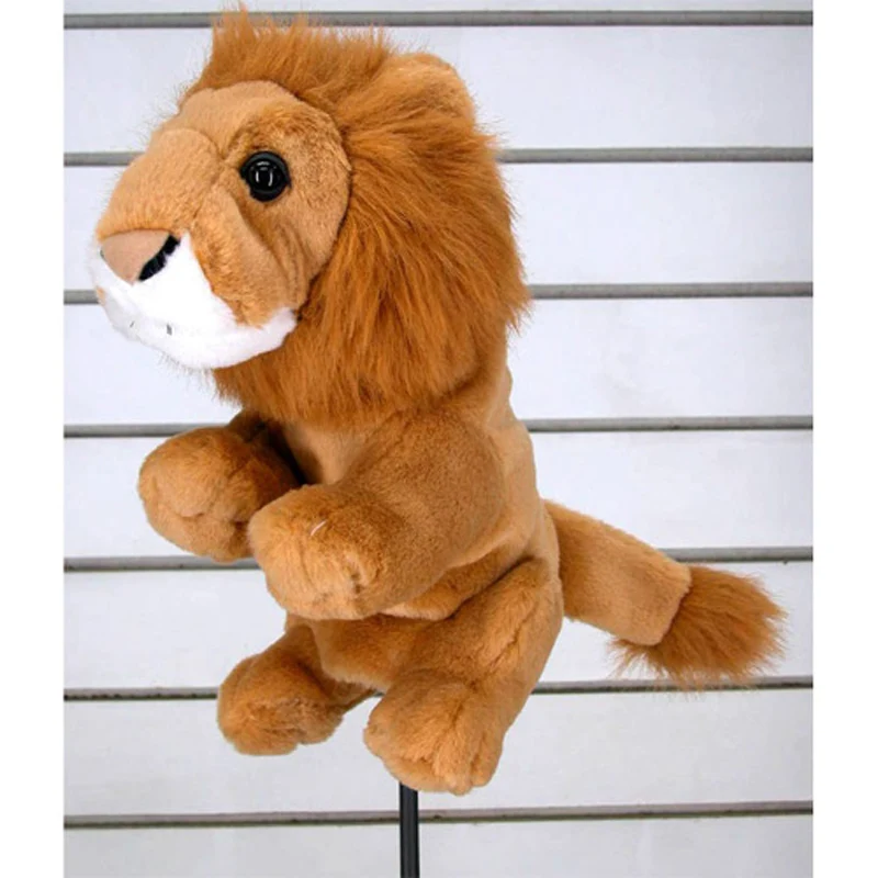 free shipping Lion Golf Club Hugger Head Cover Fun Accessory Golfing