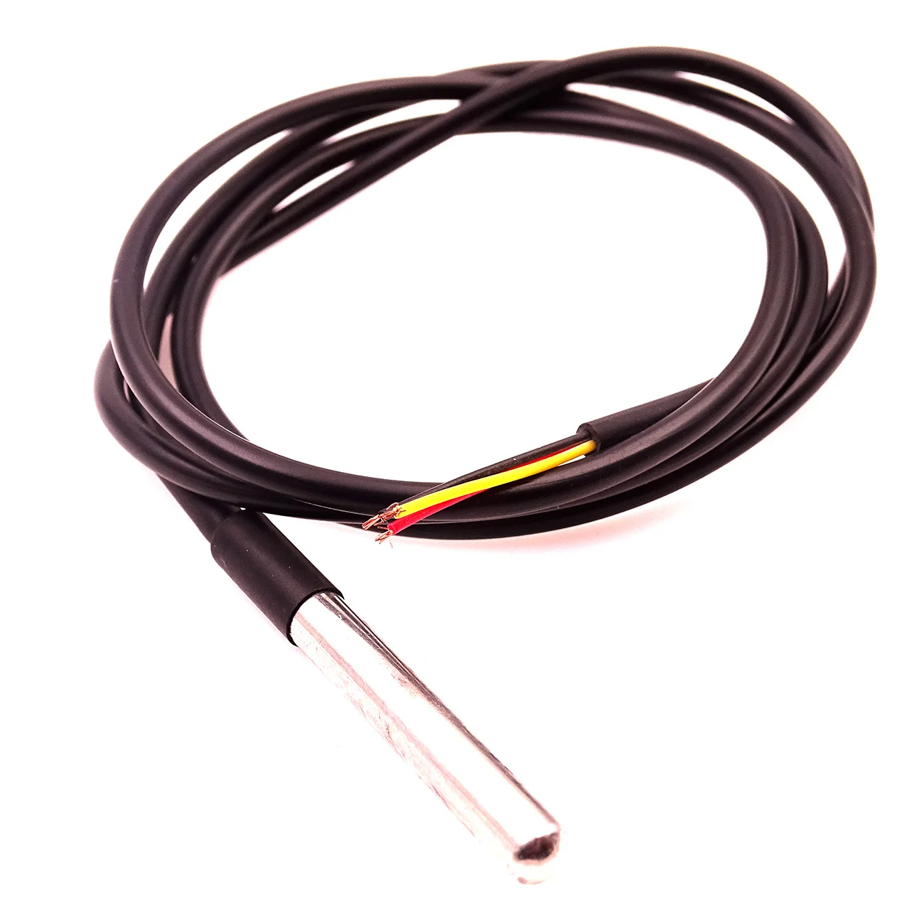 

5pcs/lot Stainless steel package Waterproof DS18b20 temperature probe temperature sensor 18B20