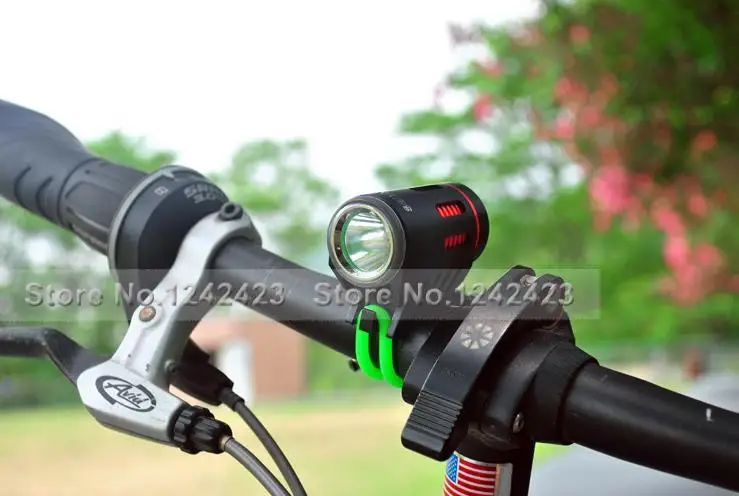 Безопасность велосипедный головной свет XM-L2 светодиодный 4 режима передняя фара черный без батареи