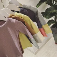 Новые леггинсы для девочек, весенние леггинсы, маленькие цветные штаны, универсальная одежда для маленьких девочек