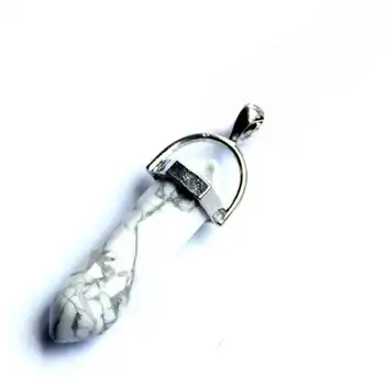 

Natural White Stone Quartz Jewelry Accessories DIY Plated chakra Healing quartz jewelry Craft Handmade