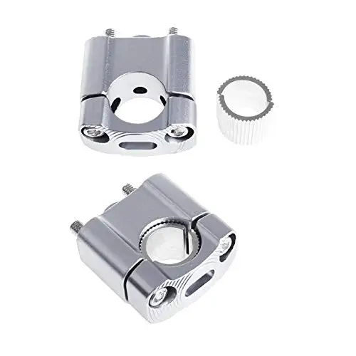 Щепка 1 пара крепления и болты для Руля Мотоцикла стояки подходят для 22 мм 28 мм алюминиевый сплав прочный зажим