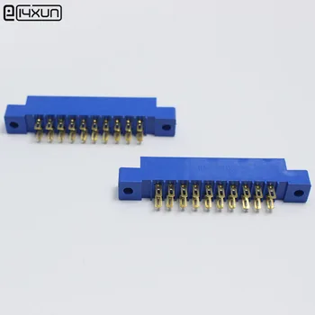 

10pcs/Lot 805 Card Edge Connector 3.96mm Pitch 2x10 Row 20 Pin PCB Slot Solder Socket SP20 Dip Wire Solder Type