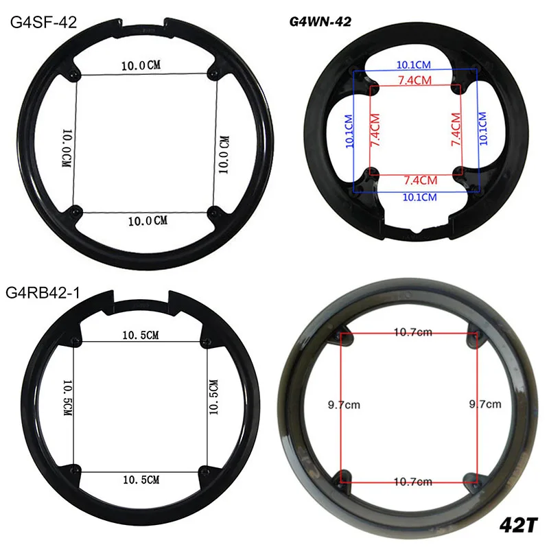 MTB Bicycle Sprocket Protection Chain Wheel Protective Cover Crank Chain Ring Protector Cycling Bike accessories 40 42 44 46 52T MTB Bicycle Sprocket Protection Chain Wheel Protective Cover Crank Chain Ring Protector Cycling Bike accessories 40 42 44 46 52T