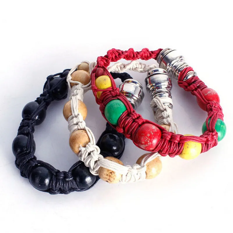 

Metal Bracelet Cigarette Machine Men/Women Gift Portable Pipe Smoke Tobacco Pipes Smoke Smoking Pipe
