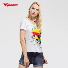 Tasdan женские футболки для бега трикотаж велосипедная одежда с коротким рукавом женские велосипедные топы для езды на велосипеде одежда для велосипеда