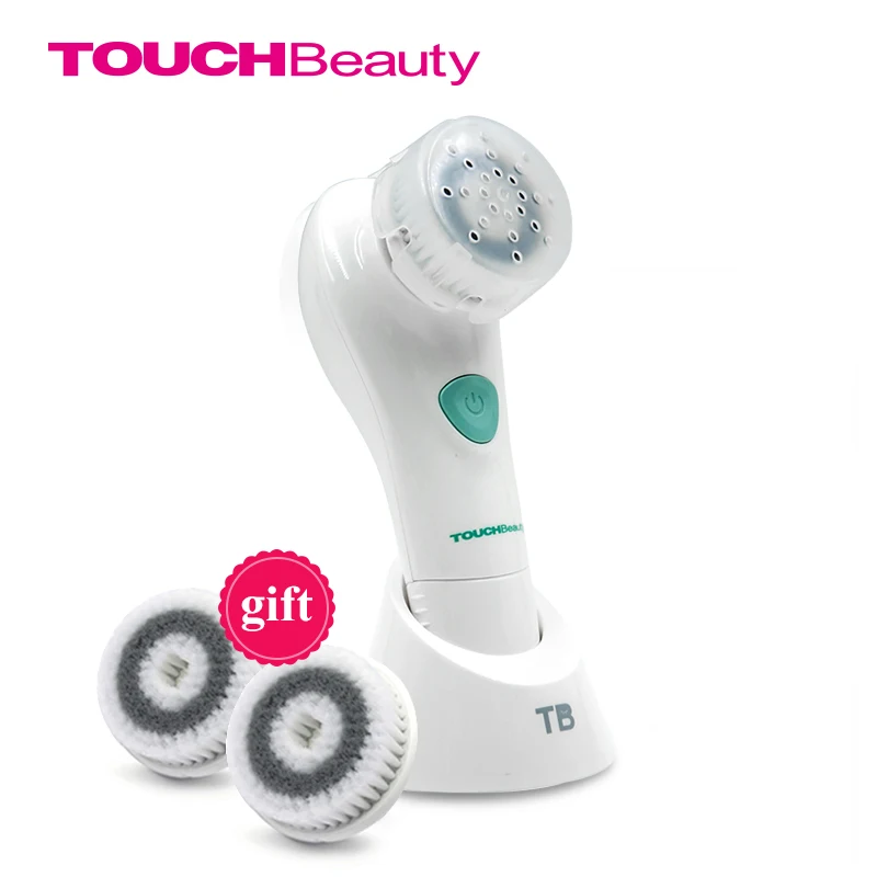 Buy 1 get 2 free brush TOUCHBeauty Face Cleansing Brush Oscillating with PBT Brush Head two