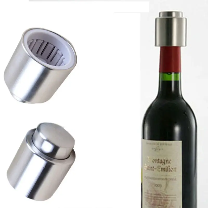 New Arrivals Stainless Steel Wine Storage Bottle Cap Capsule Sealed Red