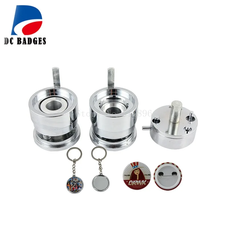 

New Metal Round 37mm Interchangeable Button Maker Mould Die for Badge Press Machine