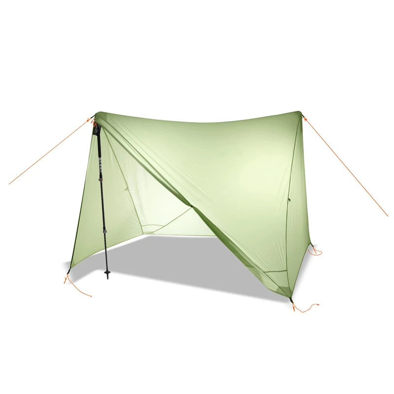 20D ضعف الجانب سيليكون المغلفة النايلون ضوء جدا قماش القنب في الهواء الطلق التخييم المأوى Rainfly