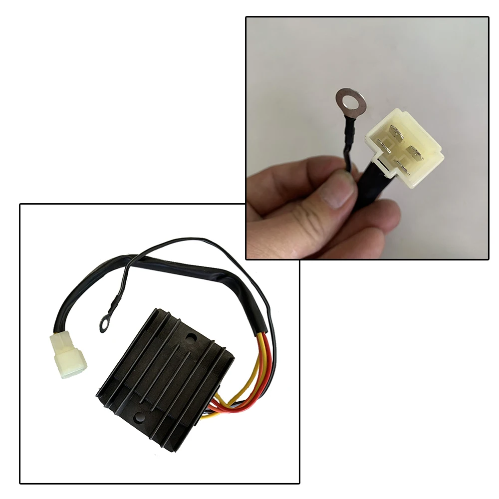 

Perfeclan Motorcycle Voltage Regulator Rectifier 12V for Suzuki GN125 Regulator Rectifier