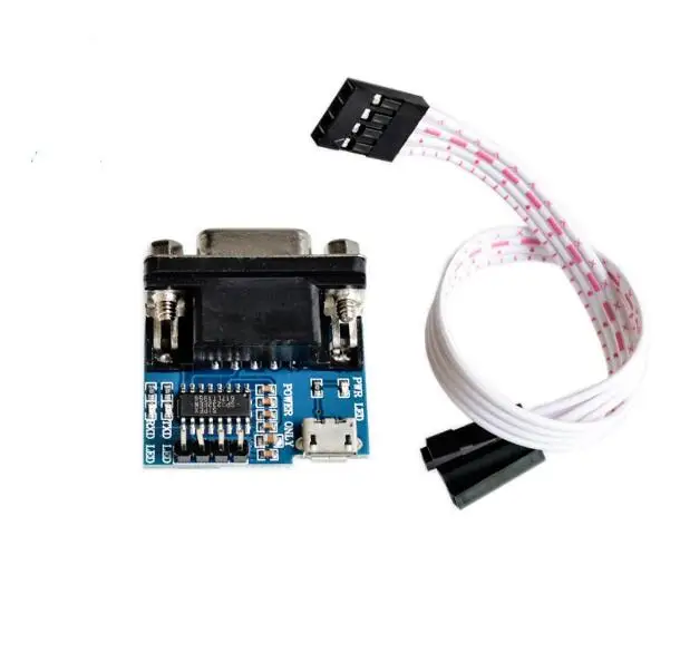 

RS232 turn TTL Serial module Brush plate Converter DB9 female seat conversion With USB interface