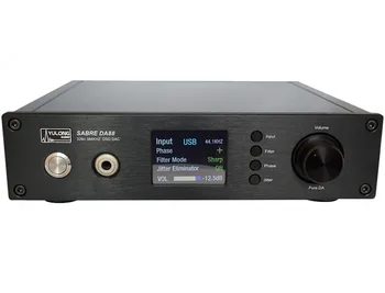 

2017 Yulong Sabre DA8II 32Bit/384KHz HIFI Music USB DSD DAC Decoder + Headphone Amplifier AMP