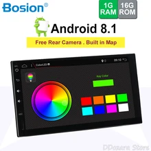 Android 8.1 car dvd per nissan 178*102 MILLIMETRI qashqai x-trail juke universale multimediale di navigazione gps per auto lettore di trasporto della macchina fotografica