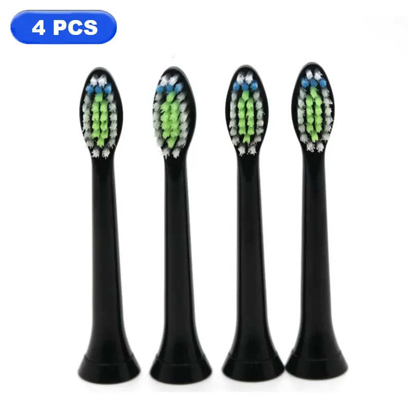 4 шт. для Philips Алмазная чистая HX6064 Сменная головка электрической зубной щетки