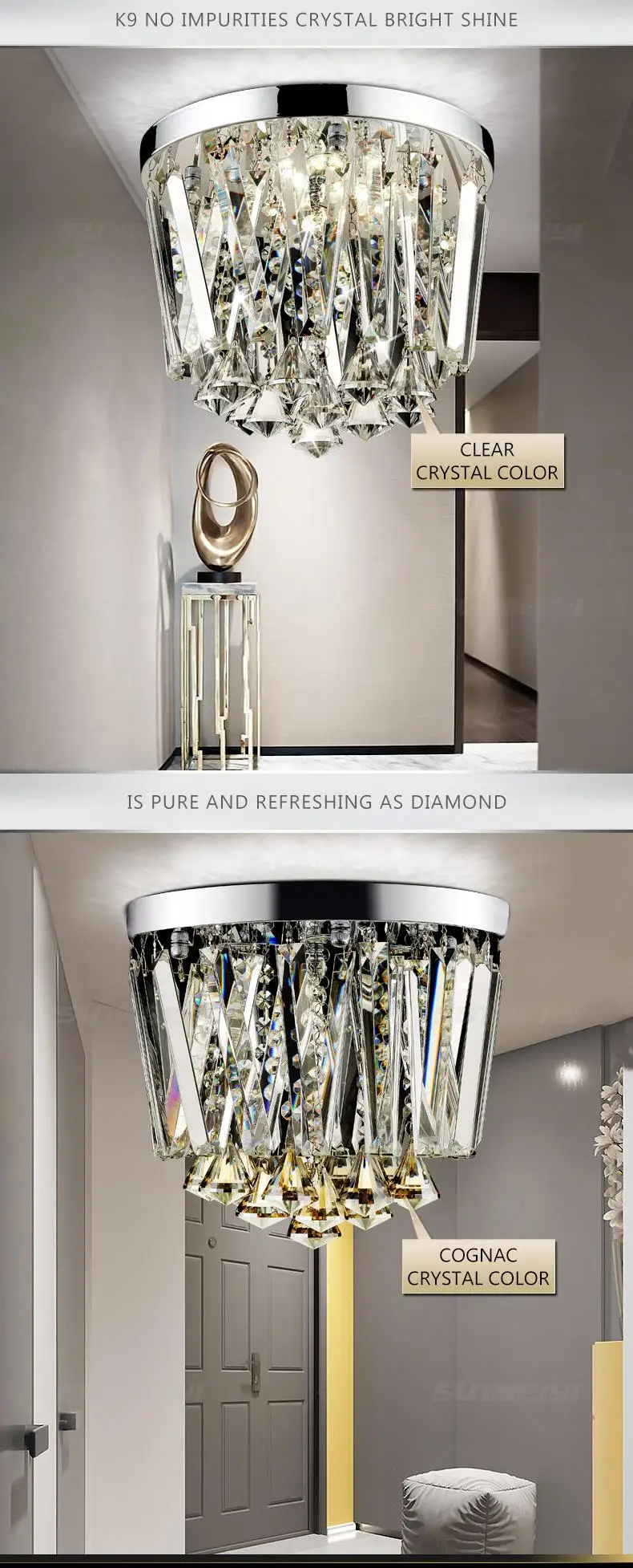 Crystal Ceiling Lights 03