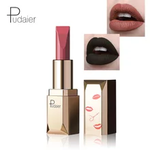 Pudaier макияж губ бархатная матовая губная помада водостойкая стойкая 26 цветов batom матовый телесный оттенок для губ крем сексуальный набор для губ PD012