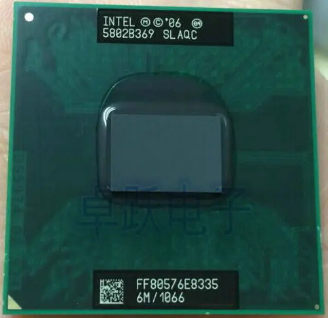 Портативный компьютер Intel Процессор E8335 2,660G/6 M/1066 slaqc официальная версия scrattered штук