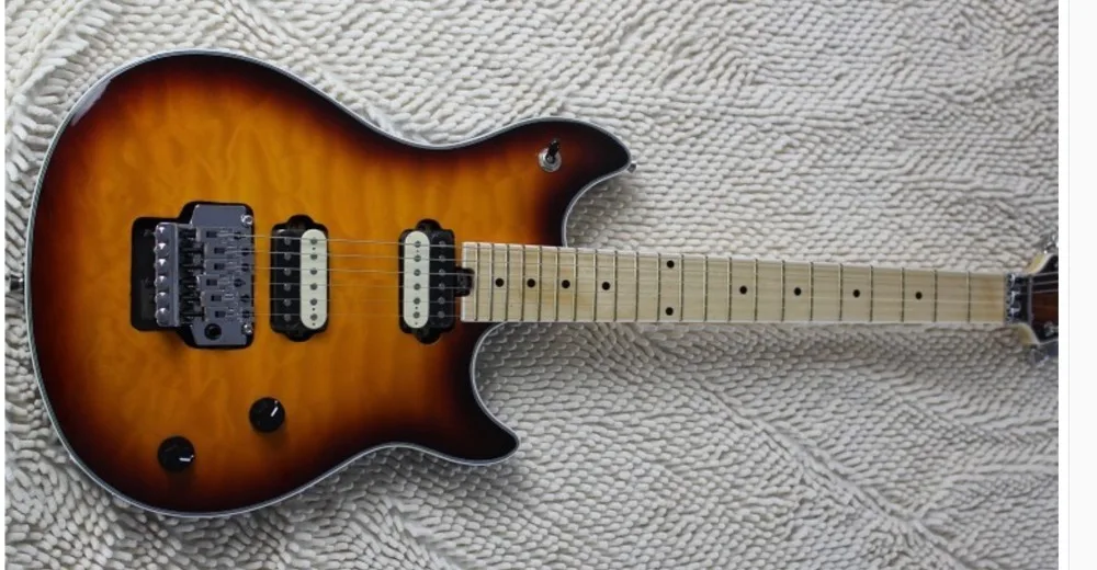 

Tangwood Top Quality GYEVH-500 Sunburst VS Color 5150 EVH Guitar , Can be Customized, Free shipping