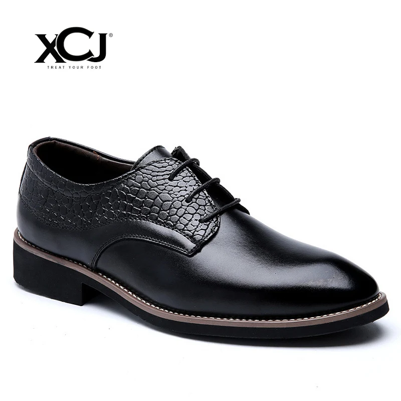 Split Leather Men Dress Shoes Brand Men Formal Shoes Men Casual Shoes ...