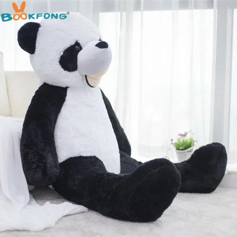 180 см гигантская пустая панда кожа плюшевые игрушки куклы не pp мягкая внутри панда игрушка kawaii детский подарок игрушка