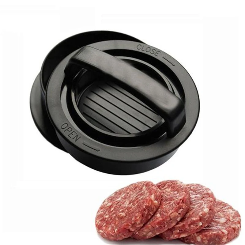 

Non Stick 3-In-1 Stuffed Burger Press Hamburger Patty Molds Maker Kitchen Tools for Different Patty Size